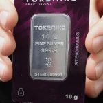 شمش نقره ۱۰ گرمی توکنیکو