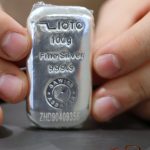 شمش نقره ۱۰۰ گرمی 2nish